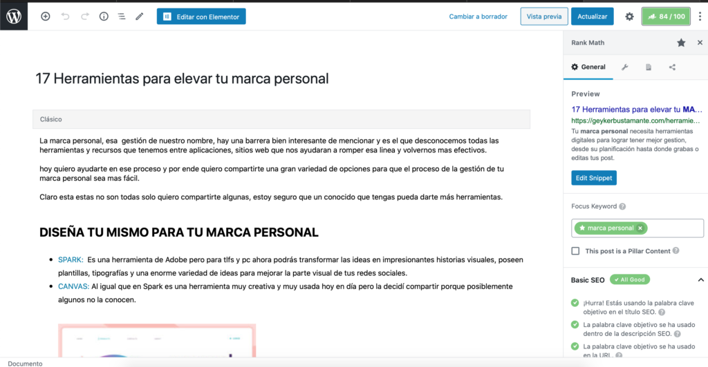 Consejos para tu primer Blog