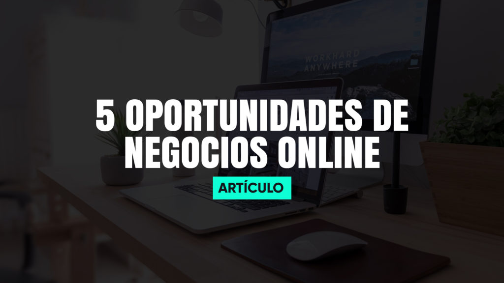 5 Oportunidades de negocios online