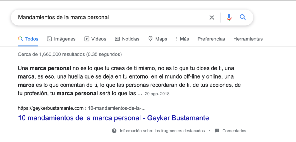 Como crear un blog para mi marca personal